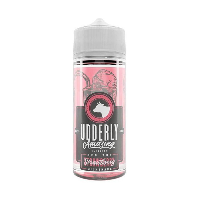 Udderly Amazing Range 100ml | Strawberry Milkshake