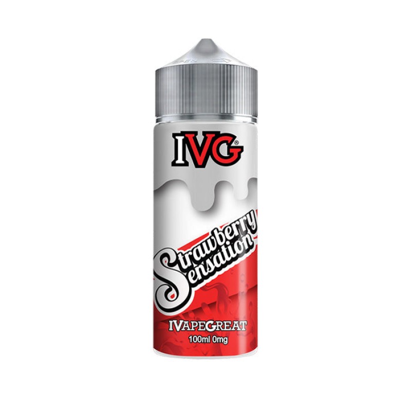 Strawberry Sensation 100ml Shortfill E-Liquid by I...