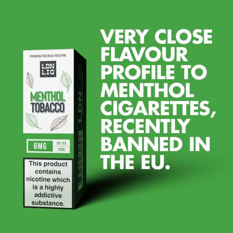 LDN LIQ Menthol Tobacco | 10ml E-Liquid