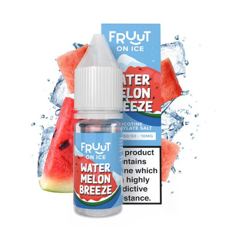 Fruut Salt On Ice Watermelon Breeze 10ml Nic Salt