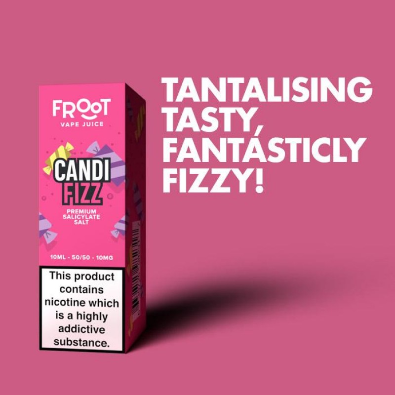 Fruut Salt Candi Fizz | 10ml Nicotine Salt E-Liquid