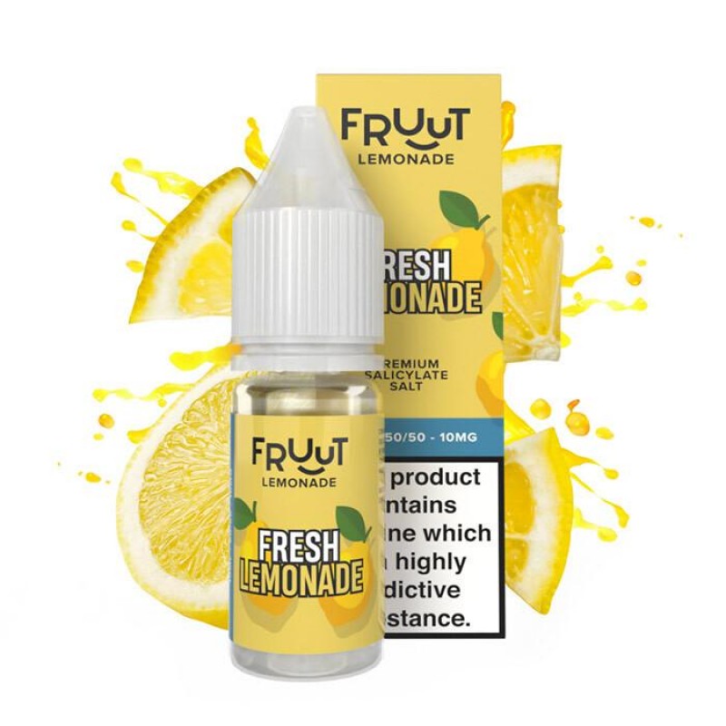 Fruut Lemonade Fresh Lemonade | 10ml Nicotine Salt E-Liquid