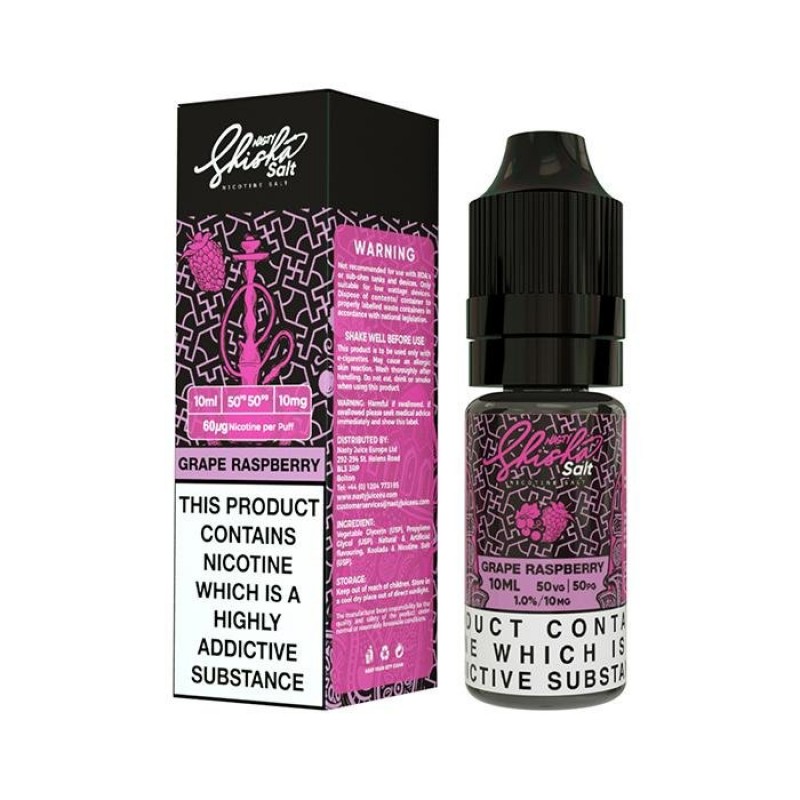 Nasty Juice Grape Raspberry Nicotine Salt E-Liquid