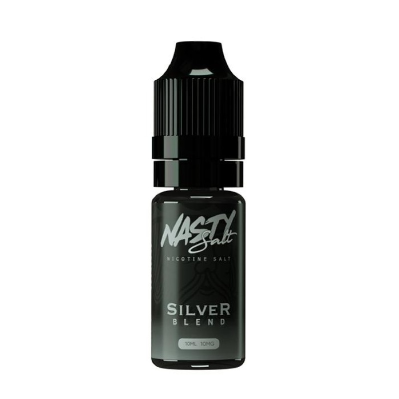 Nasty Salt Tobacco Series | Silver Blend 10ml Nicotine Salt E-Liquid