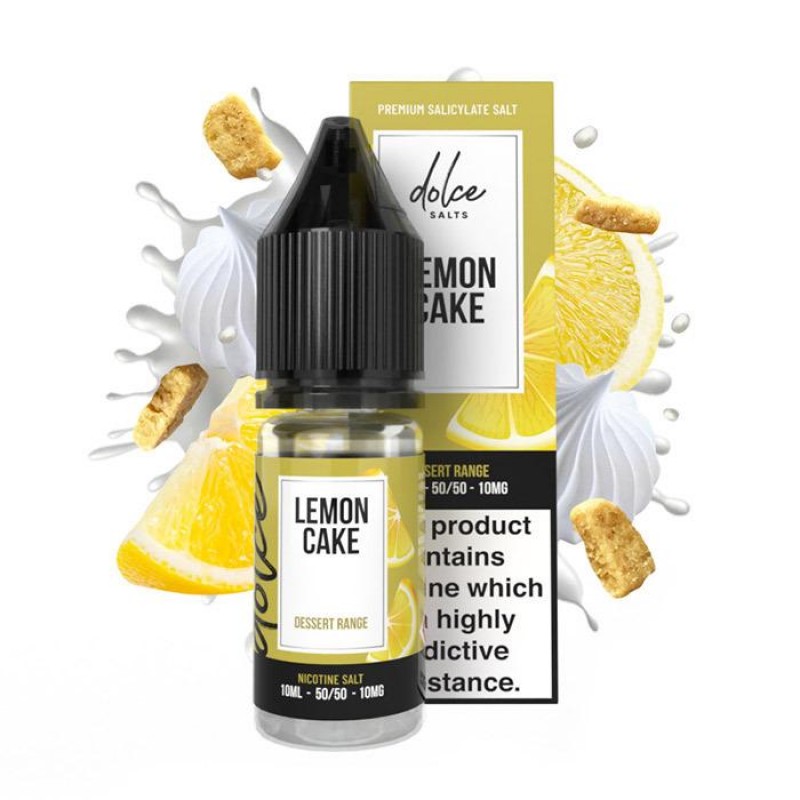 Dolce Salts Lemon Cake - 10ml Nic Salt E-Liquid