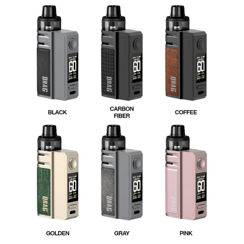 VooPoo Drag E60 Kit | Updated Interface