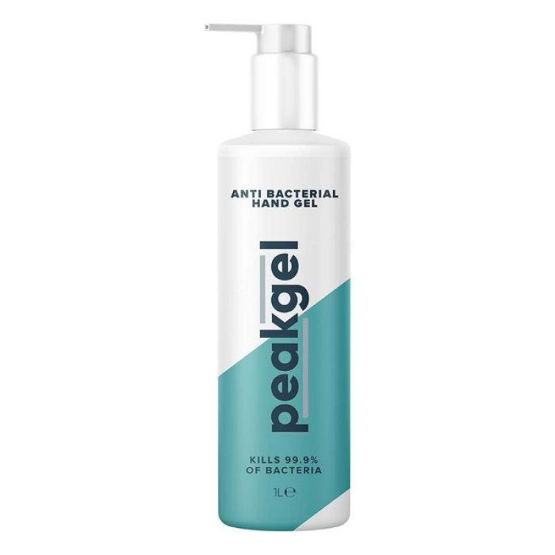 Peakgel 1L Alcohol Hand Sanitiser Gel