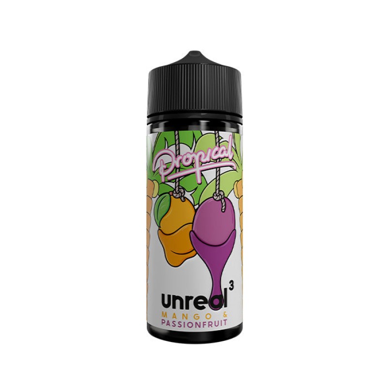 Unreal 3 Propical Mango & Passionfruit 100ml S...