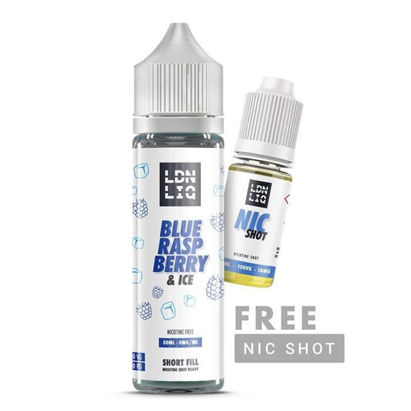 LDN LIQ Blue Raspberry & Ice 50ml - Add On