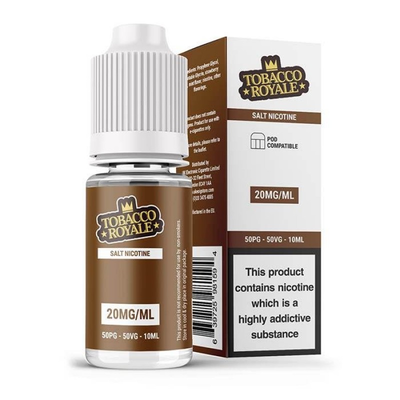 Salt Nicotine Tobacco Royale 10ml - Add on