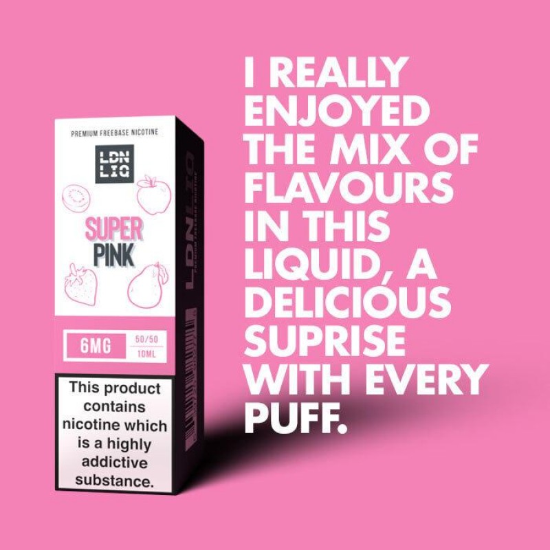 LDN LIQ Super Pink | 10ml E-Liquid