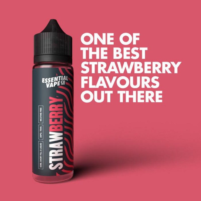 Essential Vape Co Strawberry 50ml E-Liquid