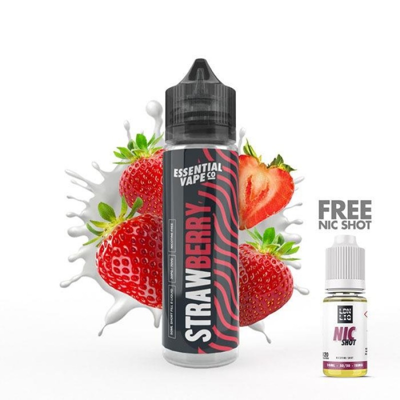 Essential Vape Co Strawberry 50ml E-Liquid