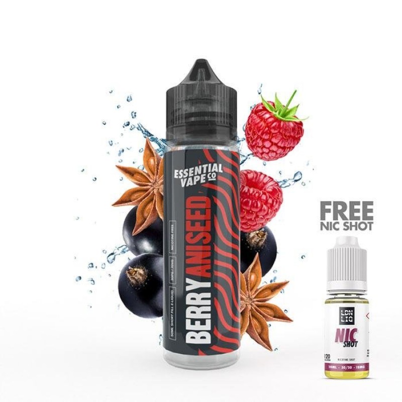 Essential Vape Co Berry n Spice 50ml E-Liquid