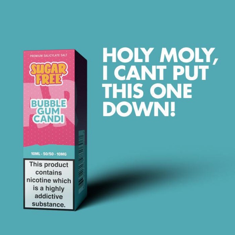 Sugar Free Bubblegum Candi | 10ml Nic Salt E-Liquid