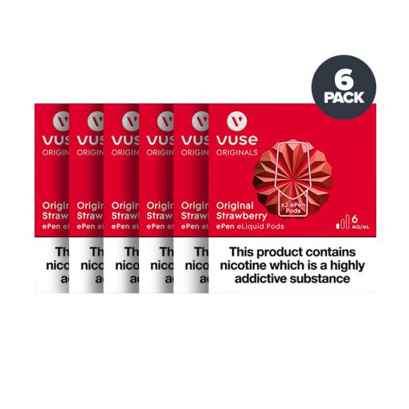 Vuse ePen Refill Pods 6 Pack | 2 Pack