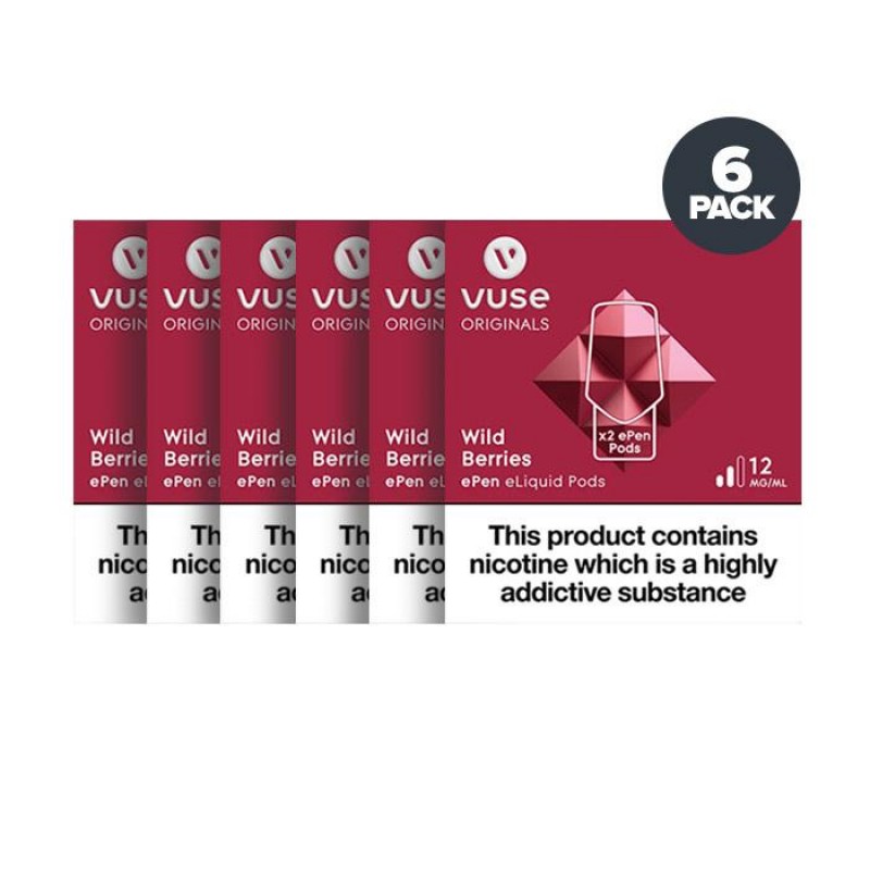 Vuse ePen Refill Pods 6 Pack | 2 Pack