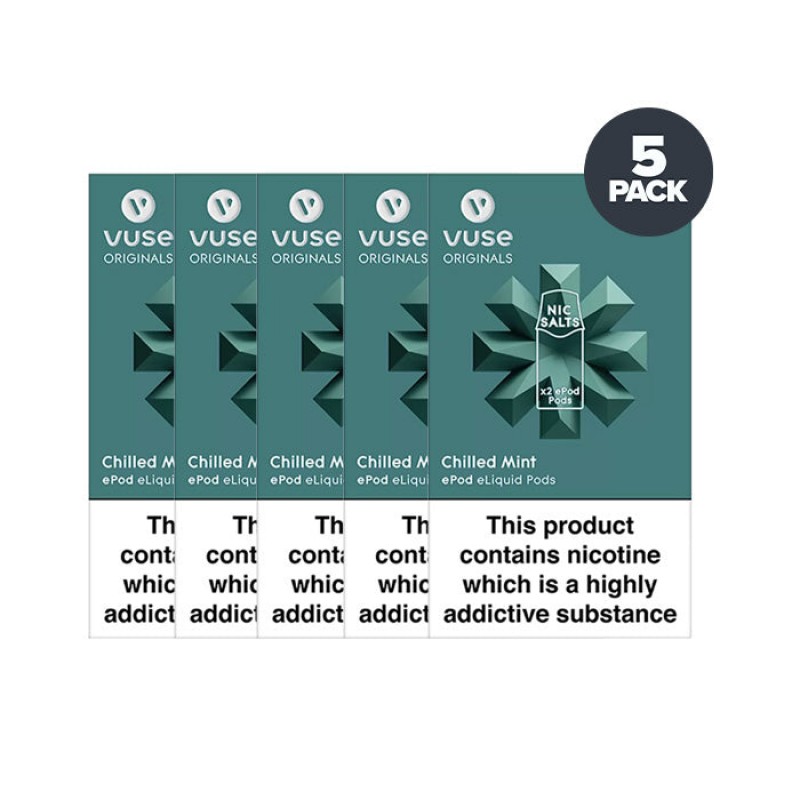 Vuse ePod Pods | 5 Pack | Nic Salts