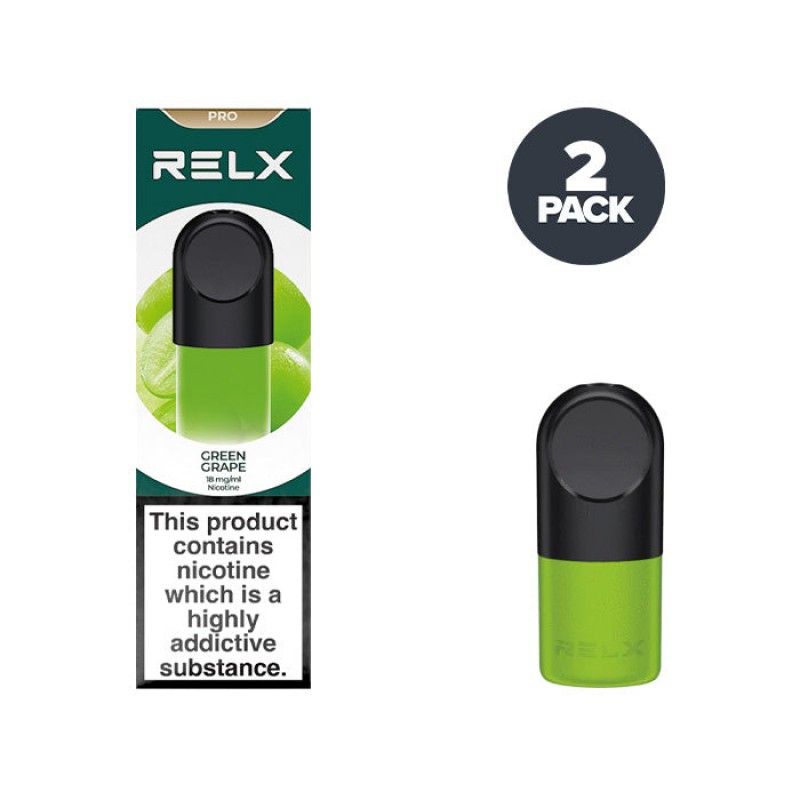 RELX Pod Pro Replacement 2ml Pods x 2 | For Relx Infinity Vape Pod Kit