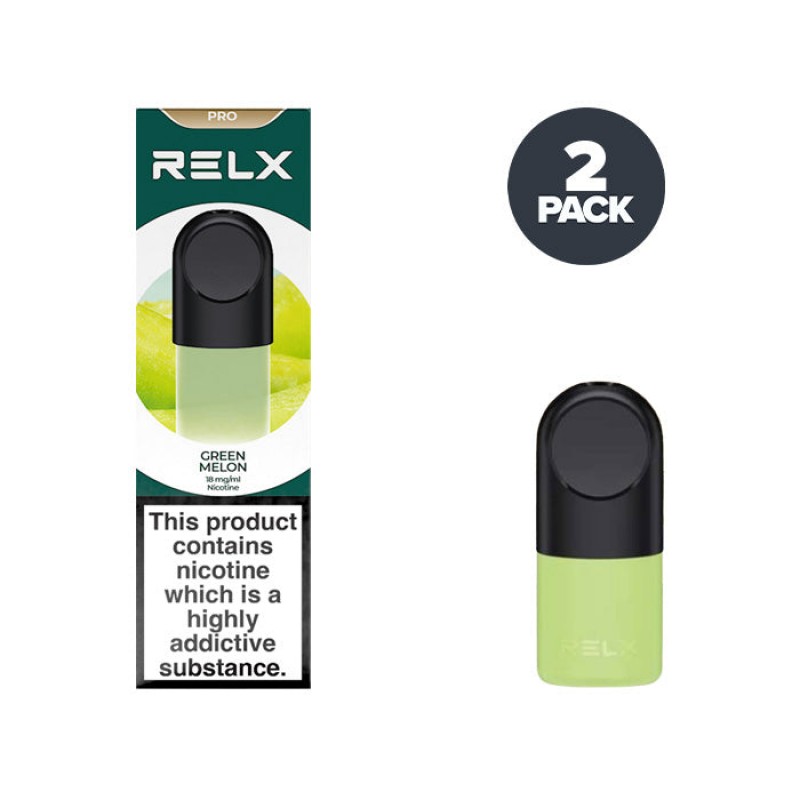 RELX Pod Pro Replacement 2ml Pods x 2 | For Relx Infinity Vape Pod Kit