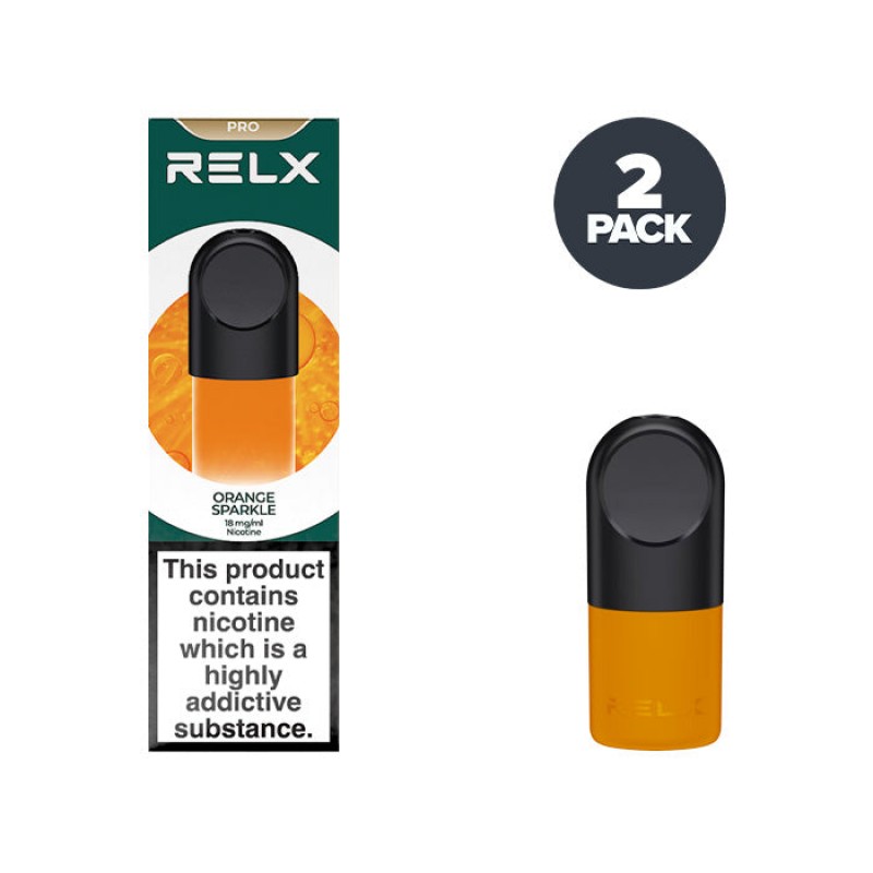 RELX Pod Pro Replacement 2ml Pods x 2 | For Relx Infinity Vape Pod Kit