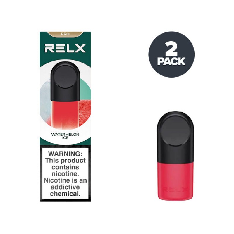 RELX Pod Pro Replacement 2ml Pods x 2 | For Relx Infinity Vape Pod Kit