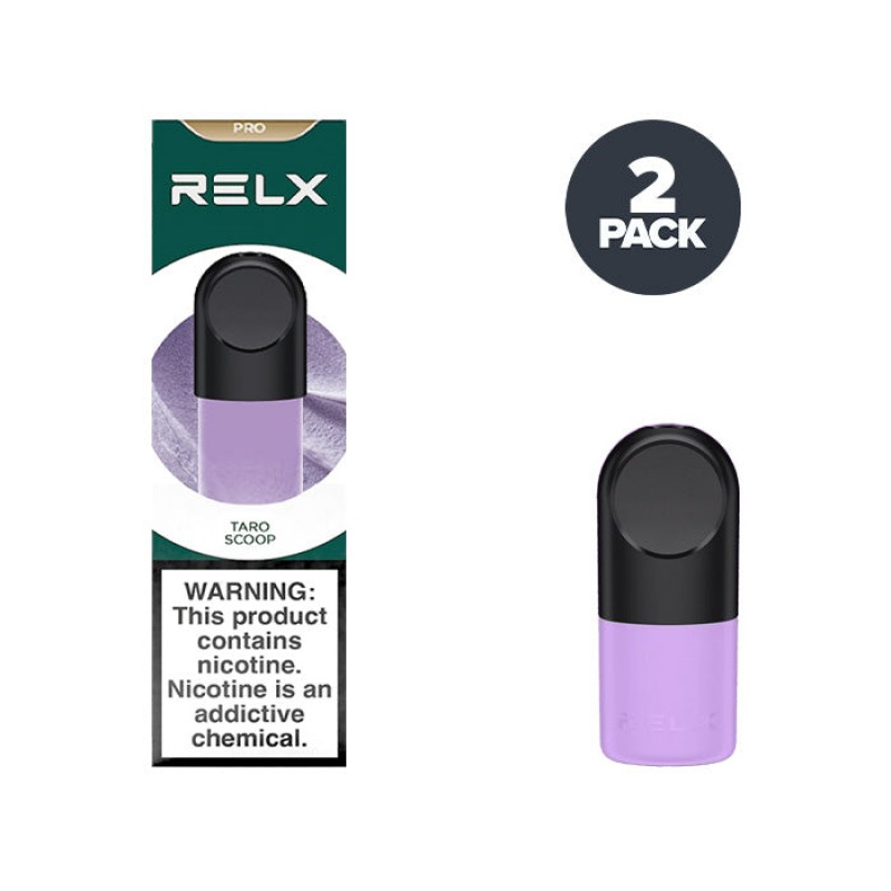 RELX Pod Pro Replacement 2ml Pods x 2 | For Relx Infinity Vape Pod Kit