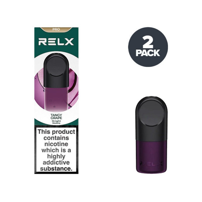 RELX Pod Pro Replacement 2ml Pods x 2 | For Relx Infinity Vape Pod Kit