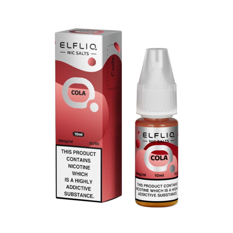 ELFLIQ Cola 10ml Nicotine Salt E-Liquid