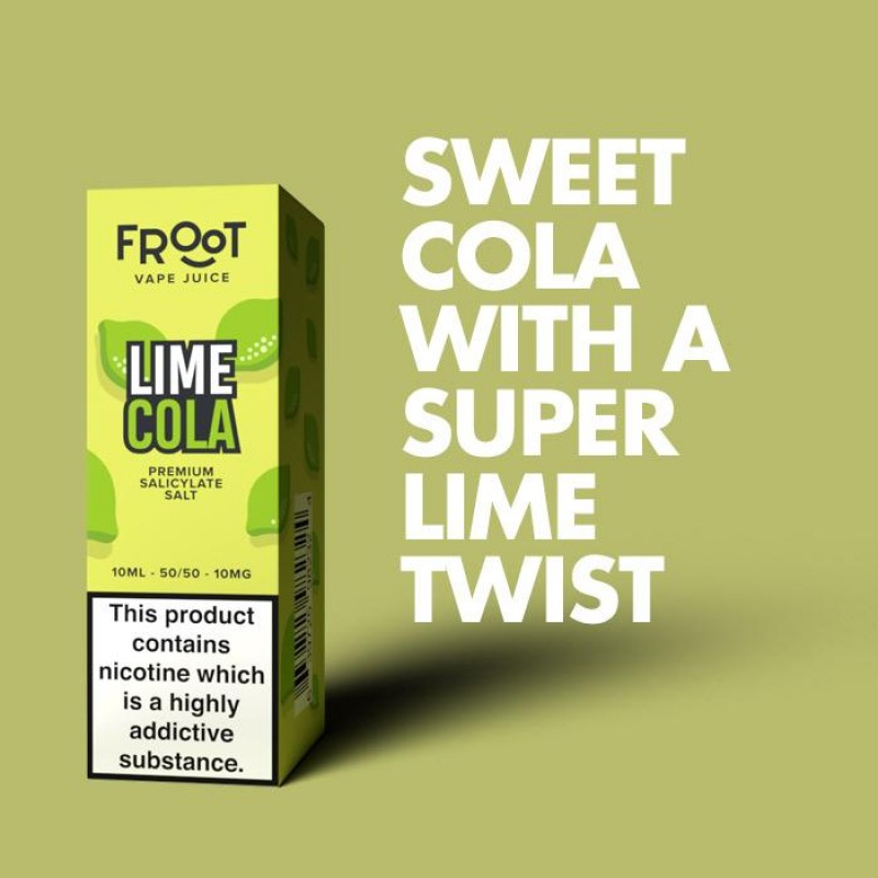 Fruut Salt Lime Cola 10ml Nic Salt E-Liquid