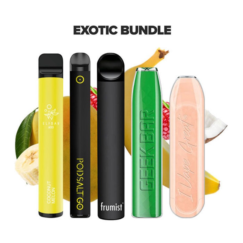 Disposable Vape Kit Flavour Packs | 5 Pack