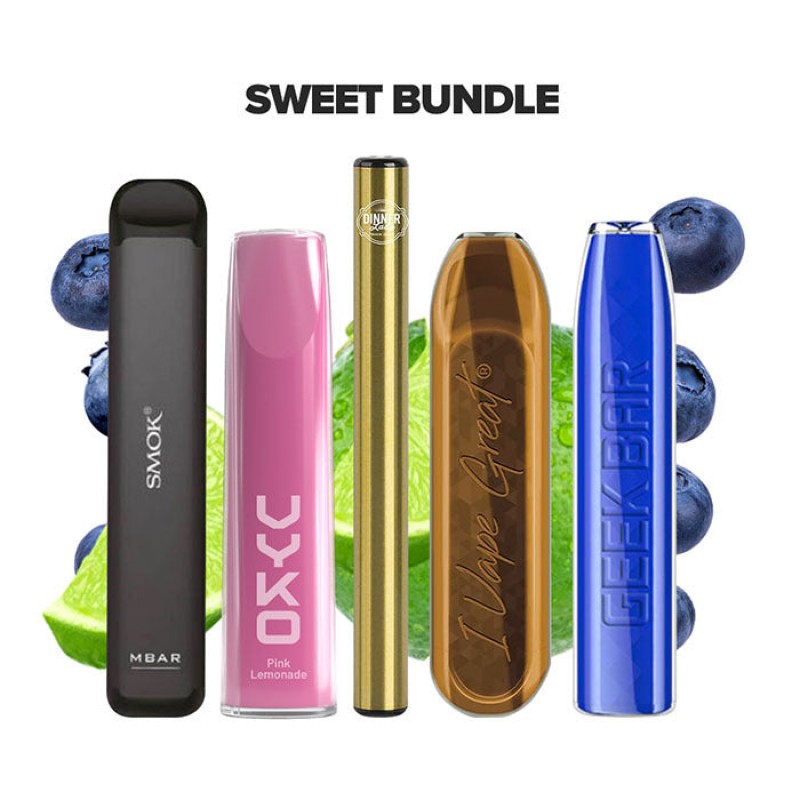 Disposable Vape Kit Flavour Packs | 5 Pack