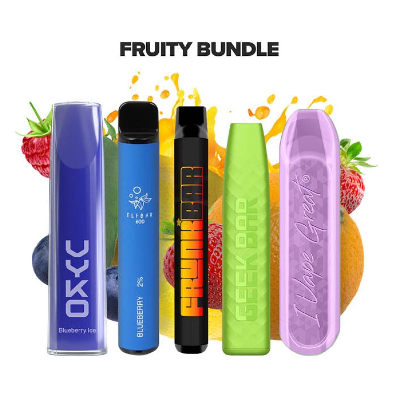 Disposable Vape Kit Flavour Packs | 5 Pack