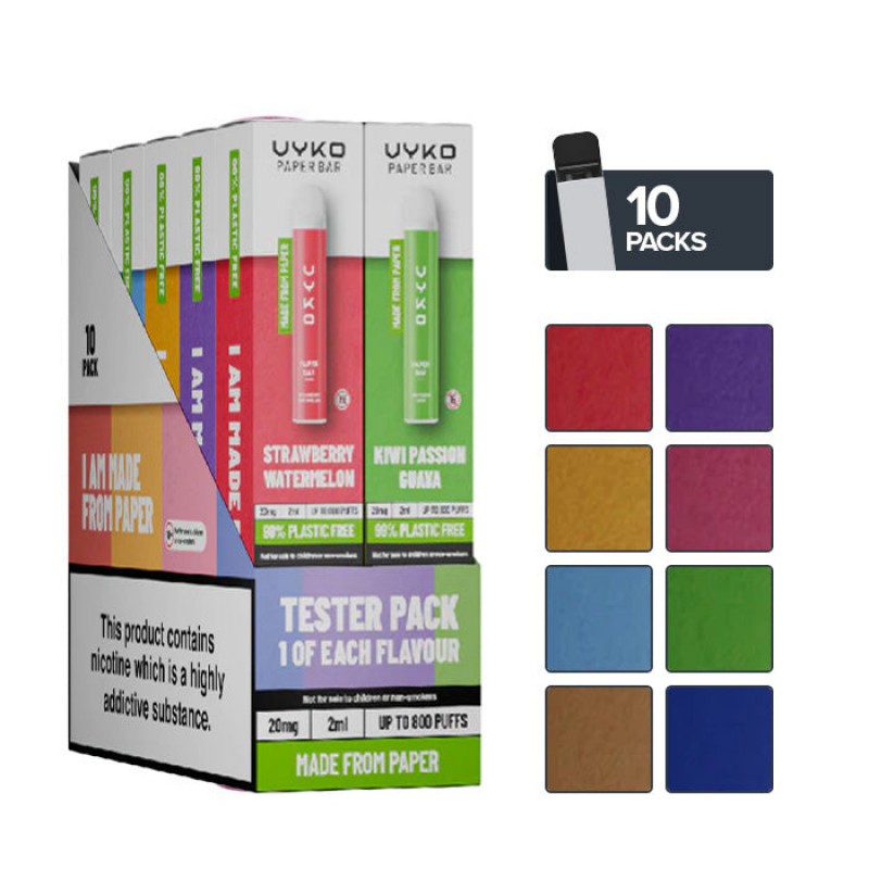 VYKO Paper Bar Disposable 10 Pack